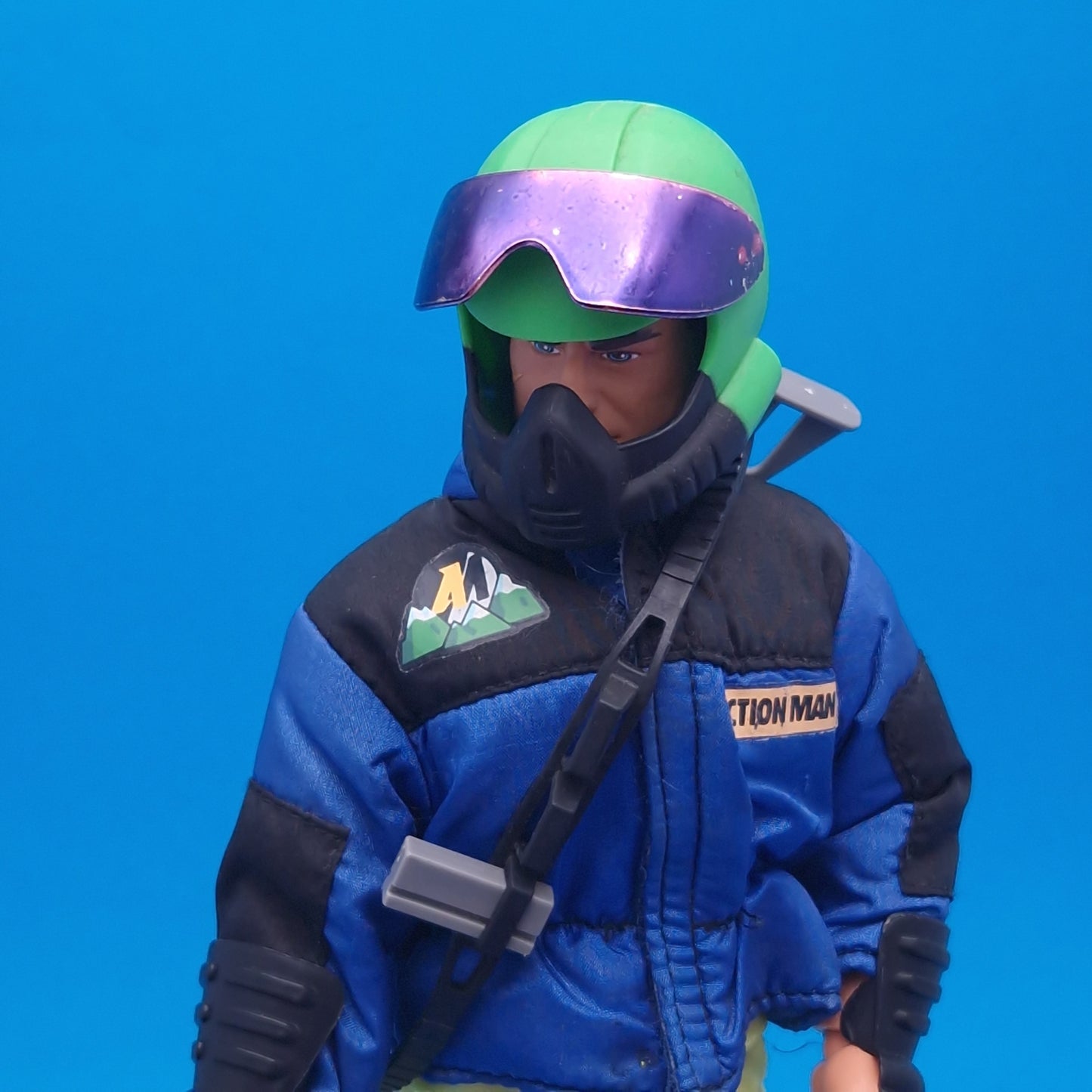 ACTION MAN ☆ SNOWBOARD RAIDER & SCUBA SKI Figure Doll ☆ Vintage HASBRO Loose 90's