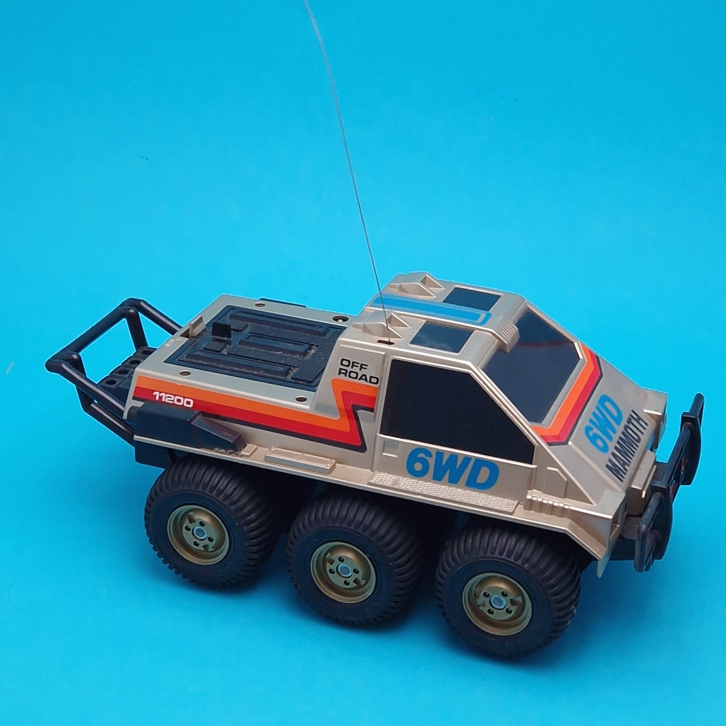 NIKKO ☆ MAMMOTH R/C Car 1983 BOXED 6WD Off-Road 1/18th Spares Repairs ☆ Vintage Controller