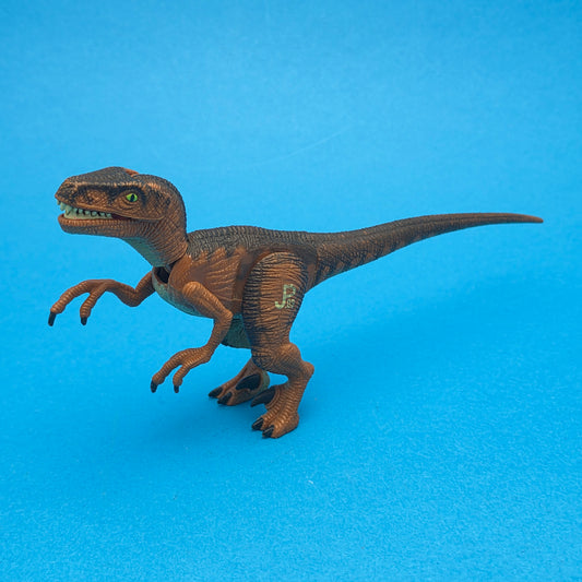 JURASSIC PARK ☆ VELOCIRAPTOR DINOSAUR Vintage Figure ☆ 1993 Loose World