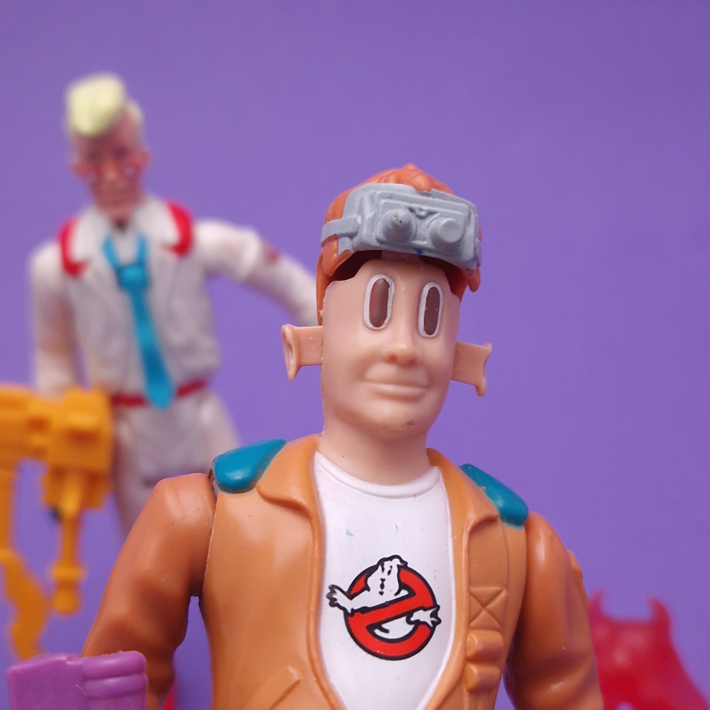 GHOSTBUSTERS ☆ FRIGHT FEATURES SET OF 5 Vintage Figure ☆ COMPLETE 80s Kenner