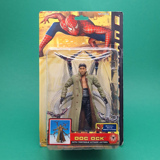 SPIDER-MAN 2 ☆ DOC OCK Vintage Figure ☆ Marvel Carded Toybiz 2004 Original Sealed