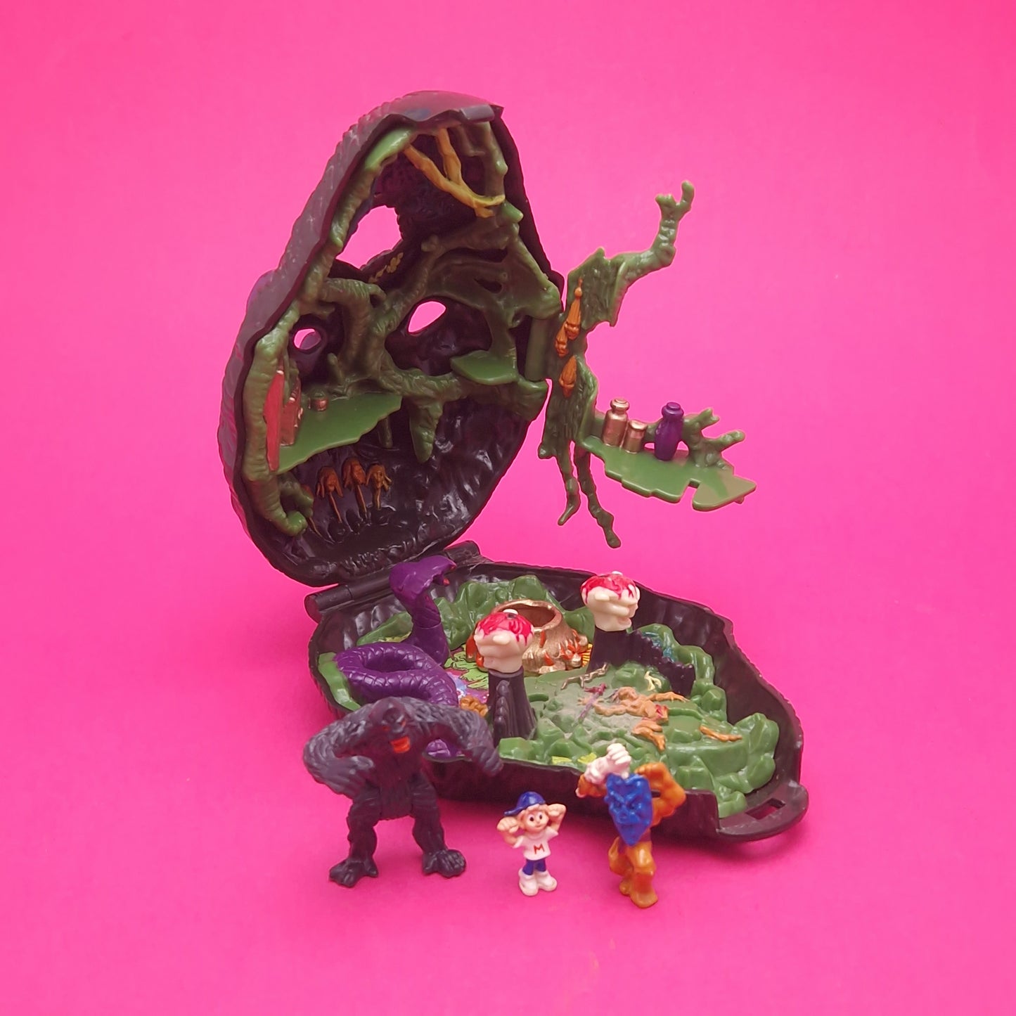 MIGHTY MAX ☆ APE KING Doom Zones Max Vintage Figure Playset ☆ Original