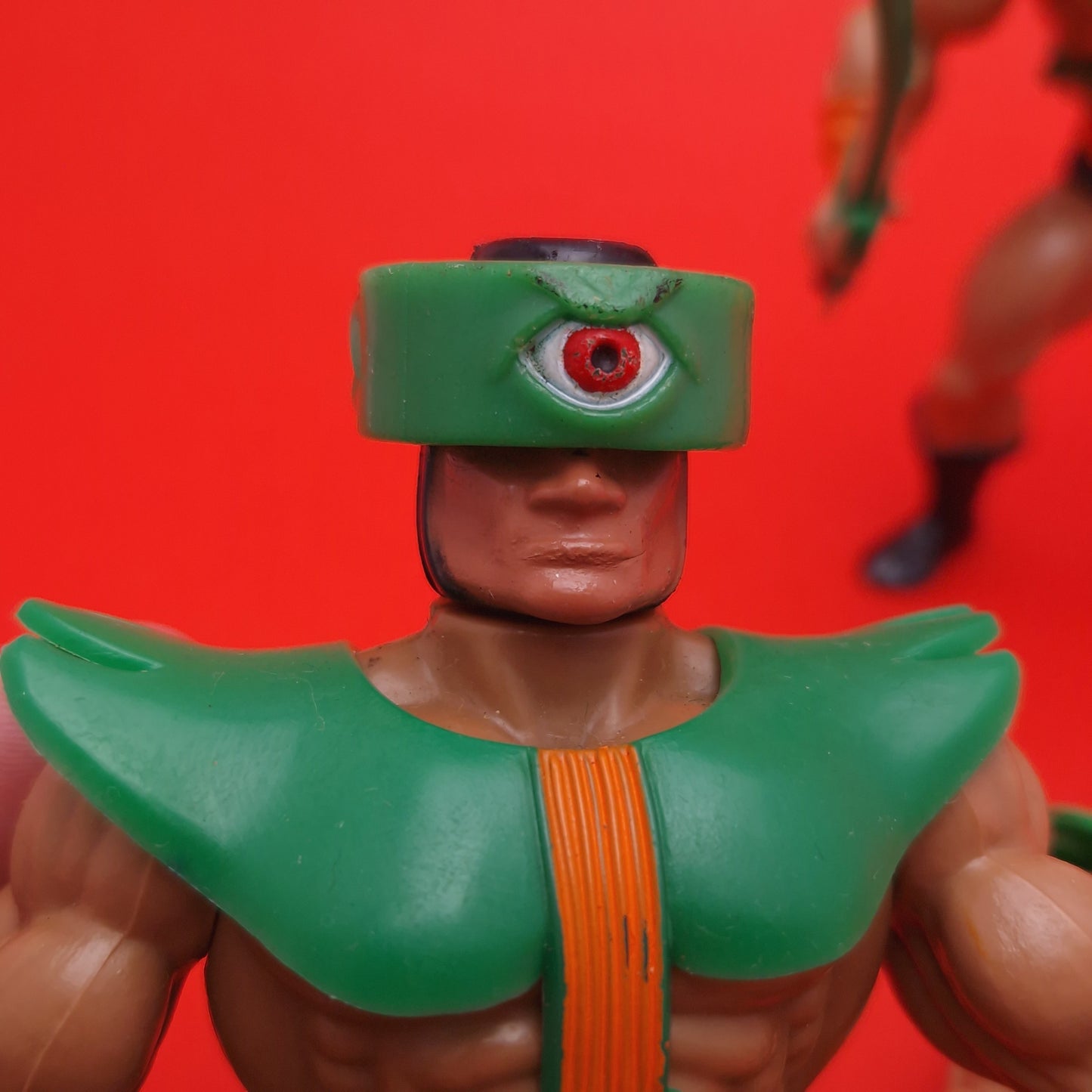 MASTERS OF THE UNIVERSE ☆ TRI KLOPS x3 Face variants Vintage Figure ☆ MOTU 80s Mattel