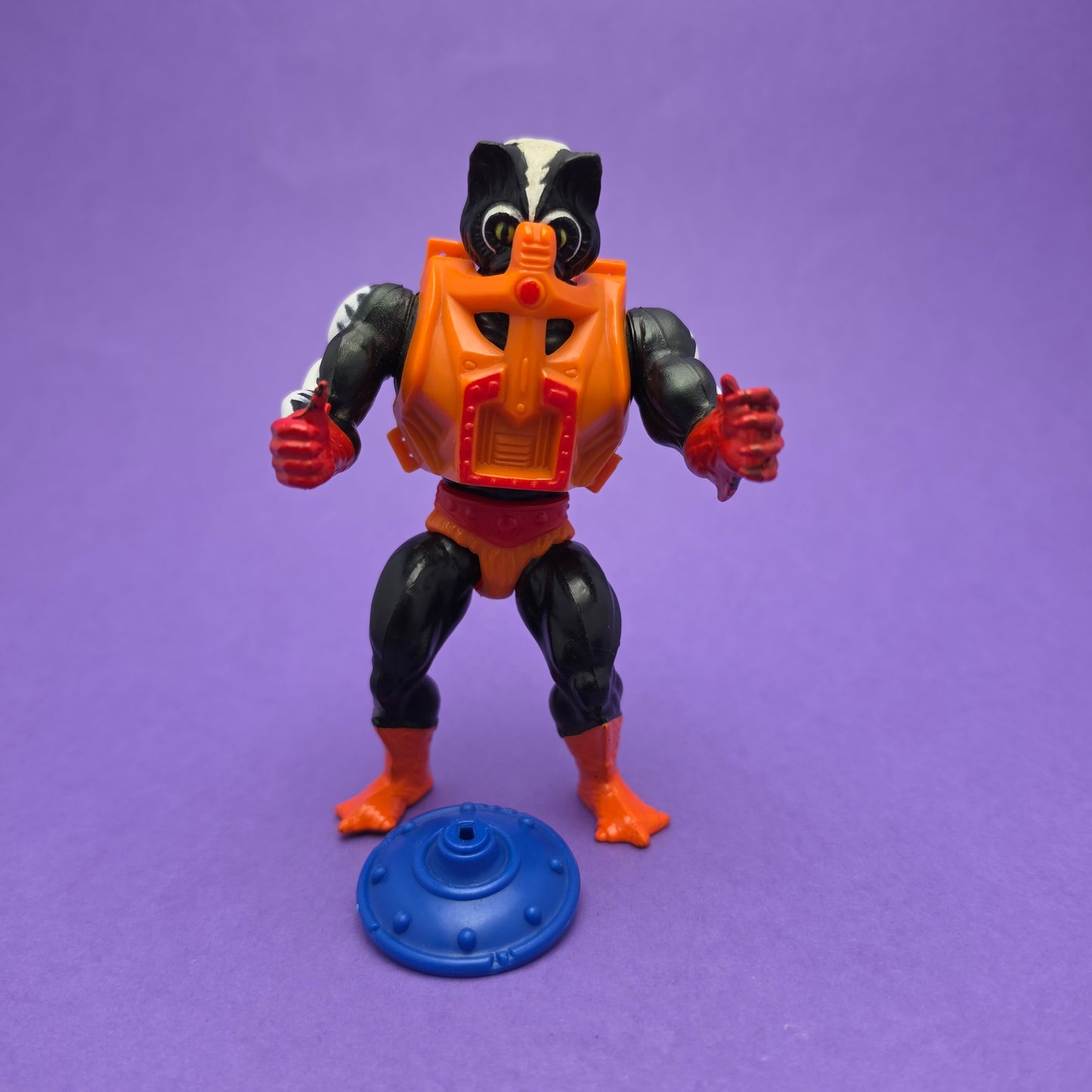MASTERS OF THE UNIVERSE ☆ STINKOR Vintage Figure ☆ MOTU Loose 80s Mattel