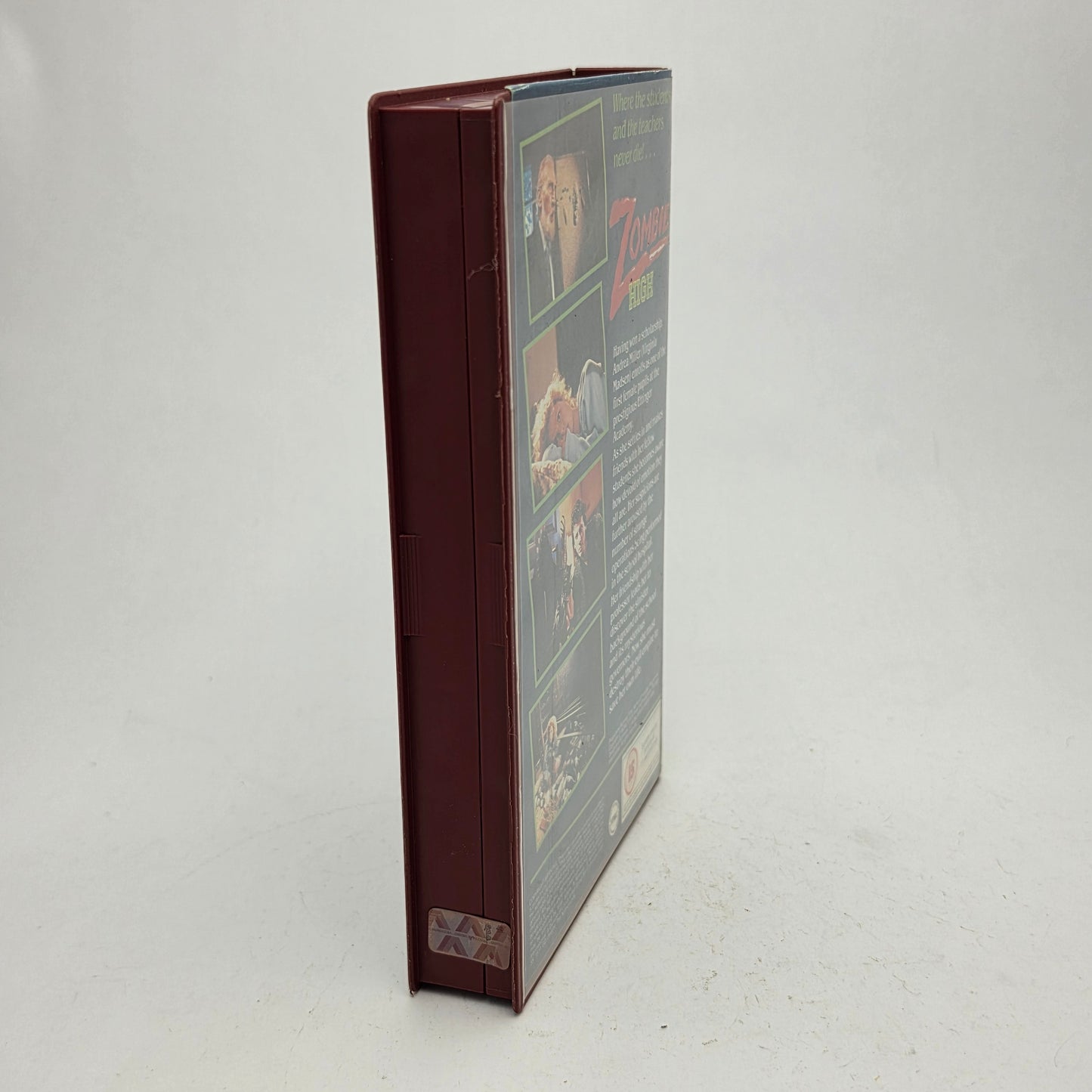 VHS Video ☆ ZOMBIE HIGH 1991 ☆ 15 Cert Big Box Ex-Rental Vintage Tape