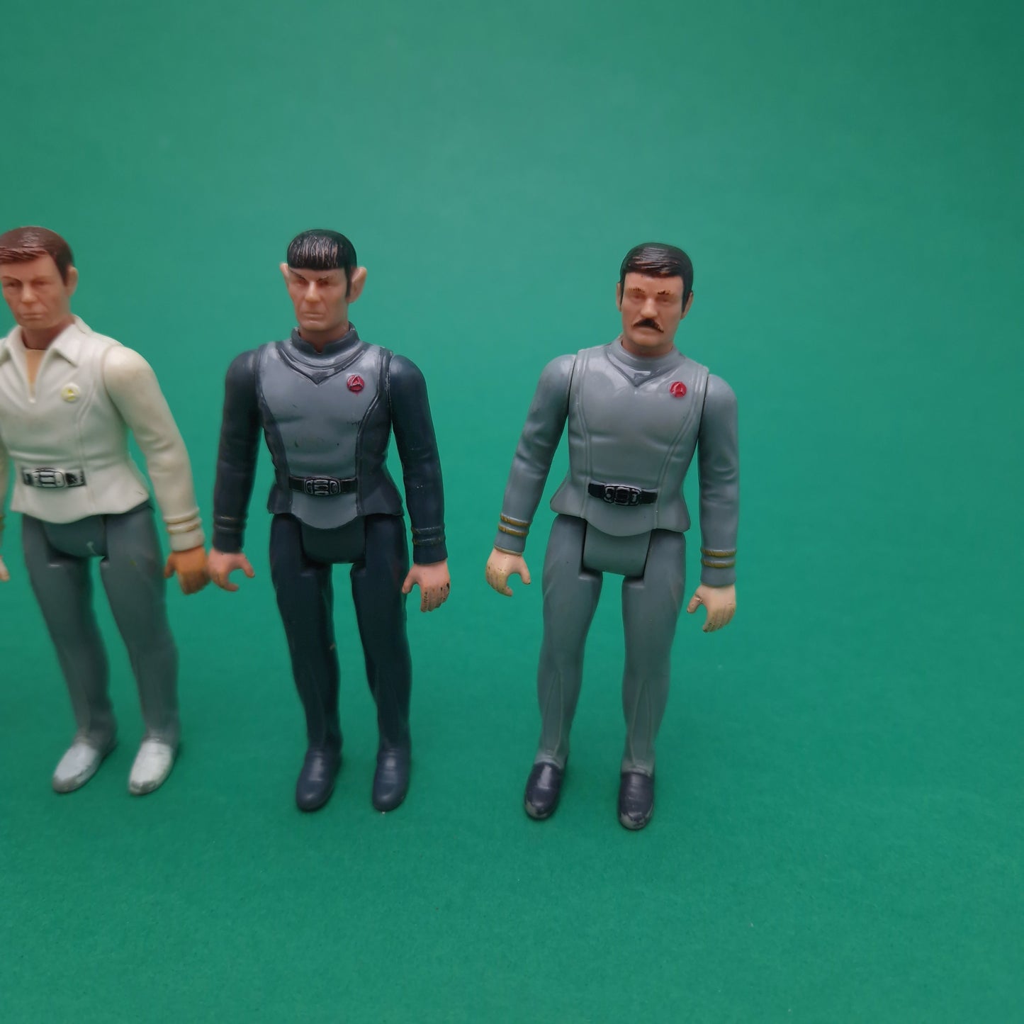 STAR TREK MOTION PICTURE ☆ Kirk Spook Bones Scotty Vintage Figure ☆ MEGO 1979