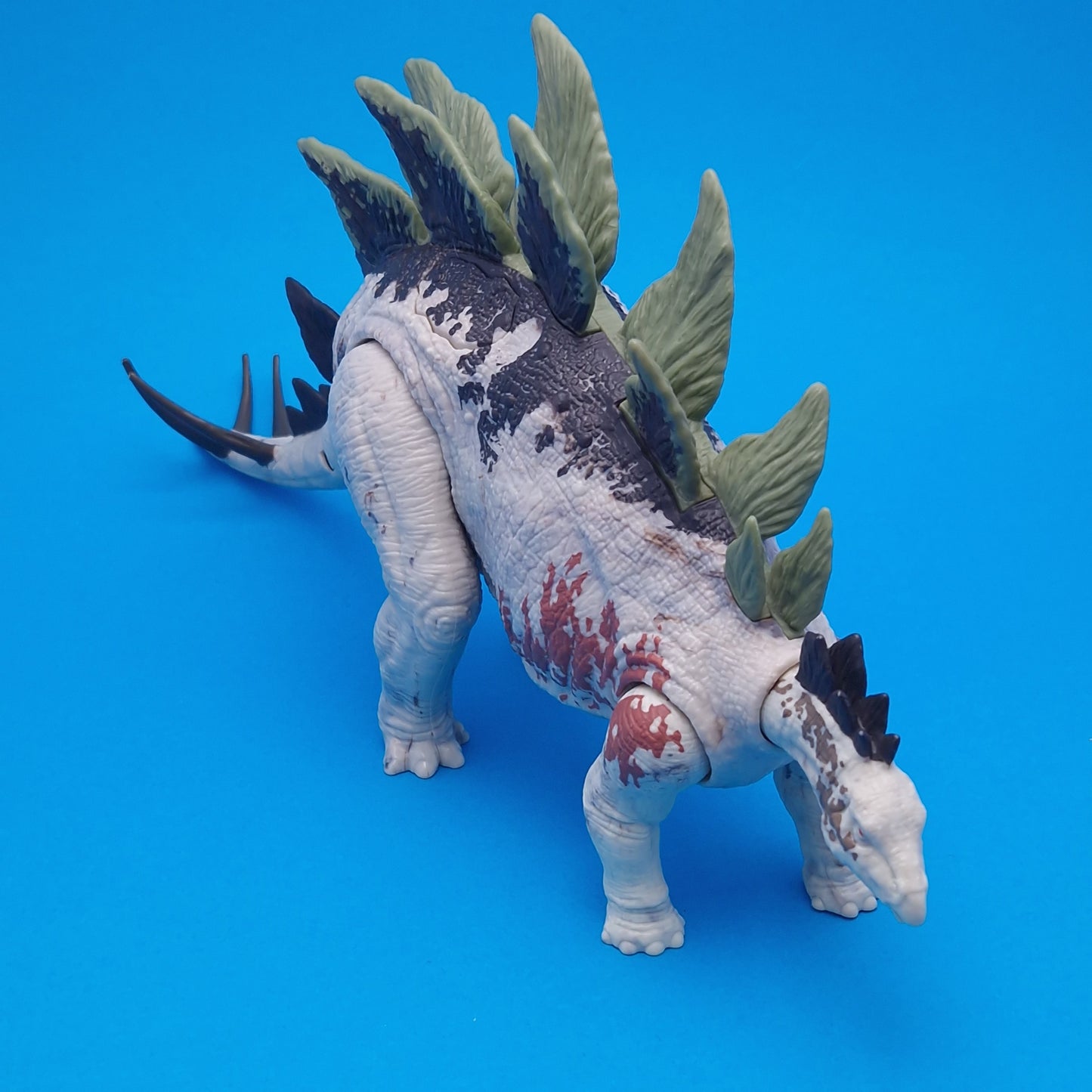 JURASSIC WORLD ☆ Gigantic Trackers Stegosaurus ☆ Loose Mattel