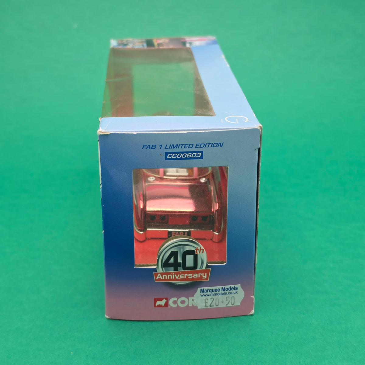 THUNDERBIRDS ☆ 40th Anniversary FAB 1 Limited Edition Diecast ☆ Corgi Model