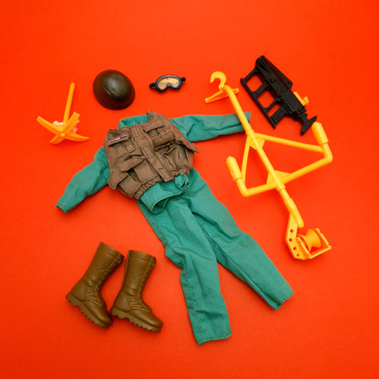ACTION MAN ☆ INFANTRY PACK Accessories Near Complete ☆ Vintage HASBRO 90's Loose