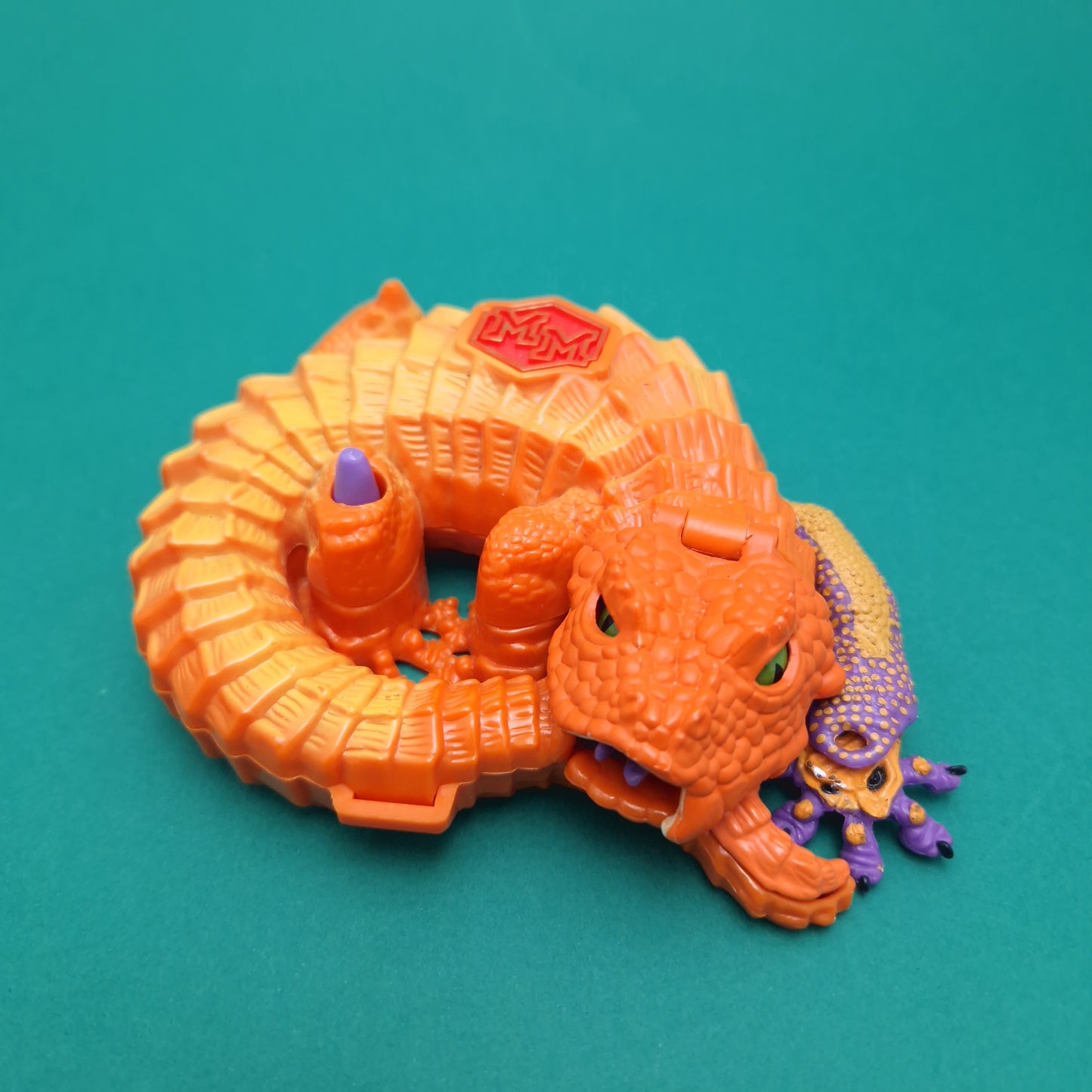 MIGHTY MAX ☆ LASHES LIZARD Doom Zones Max Vintage Figure Playset ☆ Complete