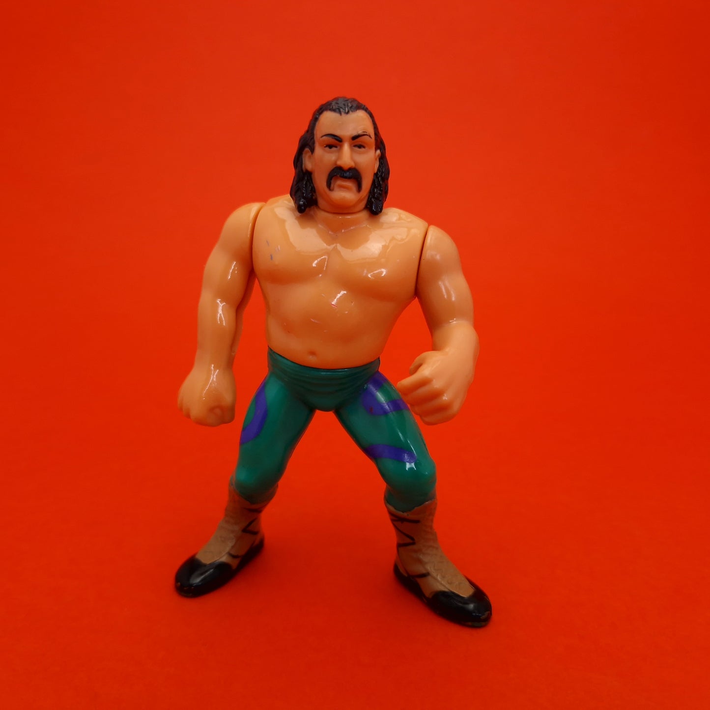 WWF HASBRO ☆ JAKE THE SNAKE Vintage Wrestling Figure ☆ Original 90s Series 1