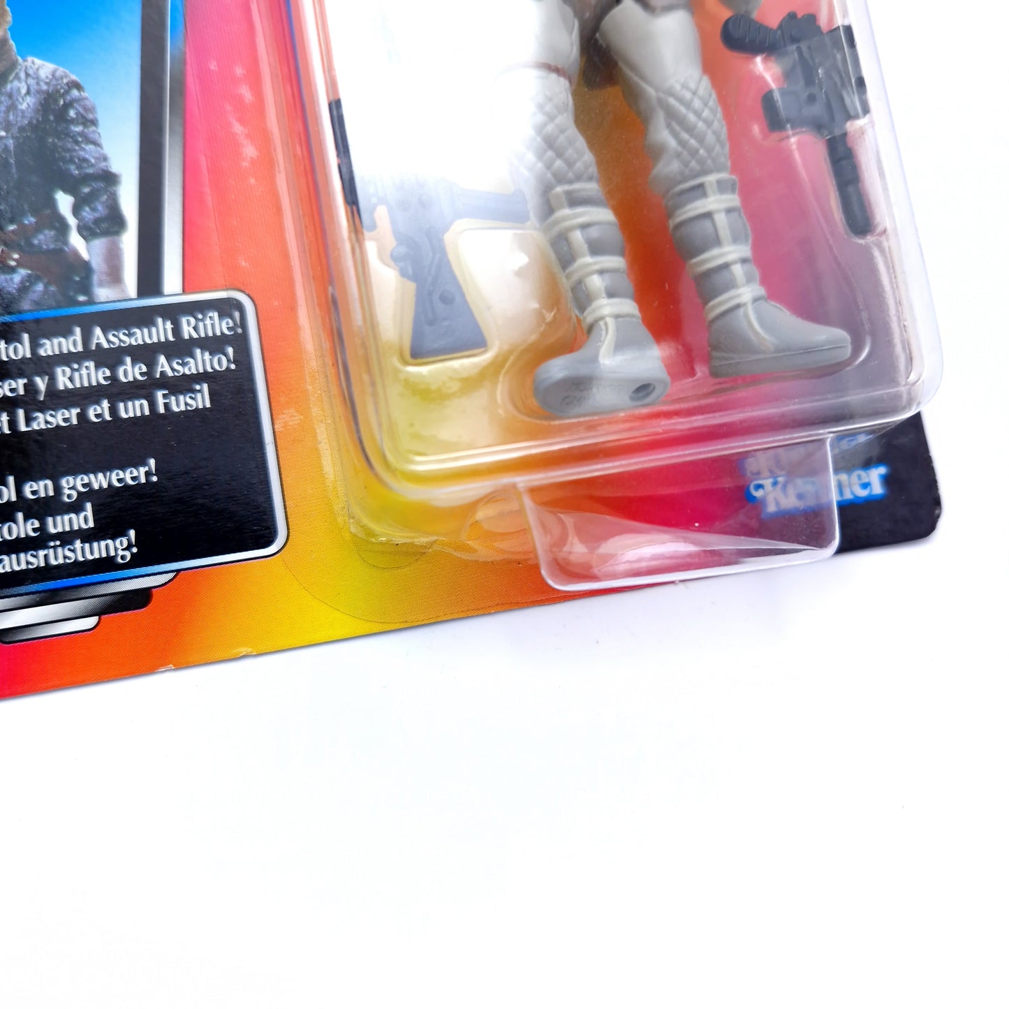 POTF ☆ HAN SOLO Hoth Gear Power of The Force  Star Wars Figure ☆ Carded MOC Sealed 90's