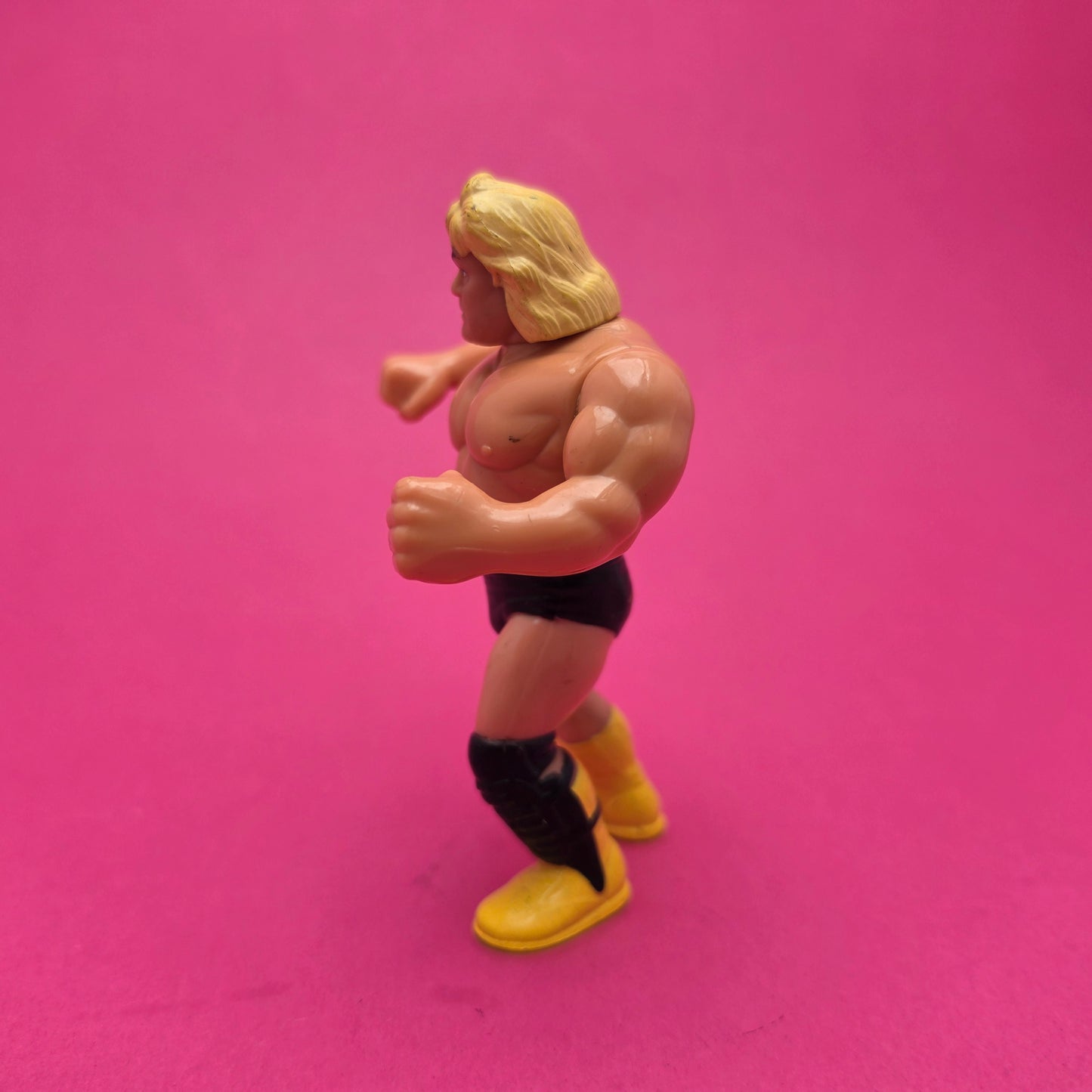 WWF HASBRO ☆ GREG THE HAMMER VALENTINE Vintage Wrestling Figure ☆ Original 90s Series 1