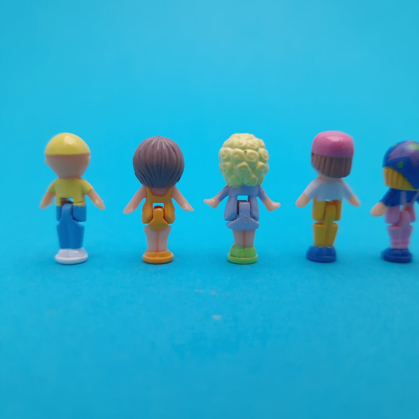 POLLY POCKET ☆ RINGS Bundle Sports Car Bed time Dress Up Vintage Figure Playset ☆ Original 1989