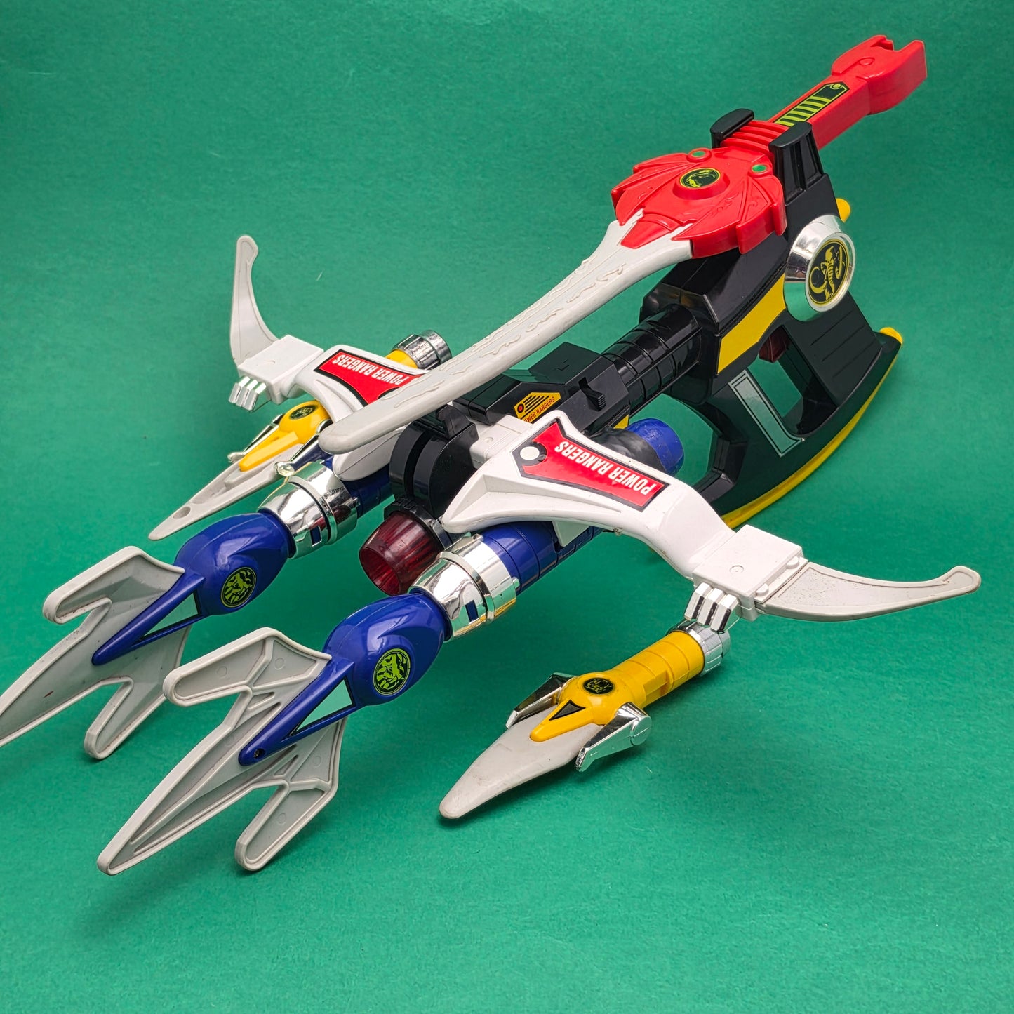 POWER RANGERS MIGHTY MORPHIN ☆ BLASTER 5 IN 1 Playset ☆ Original 90s Bandai