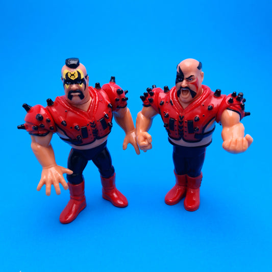 WWF HASBRO ☆ LEGION OF DOOM ANIMAL & HAWK Vintage Wrestling Figure ☆ Original 90s Series 4