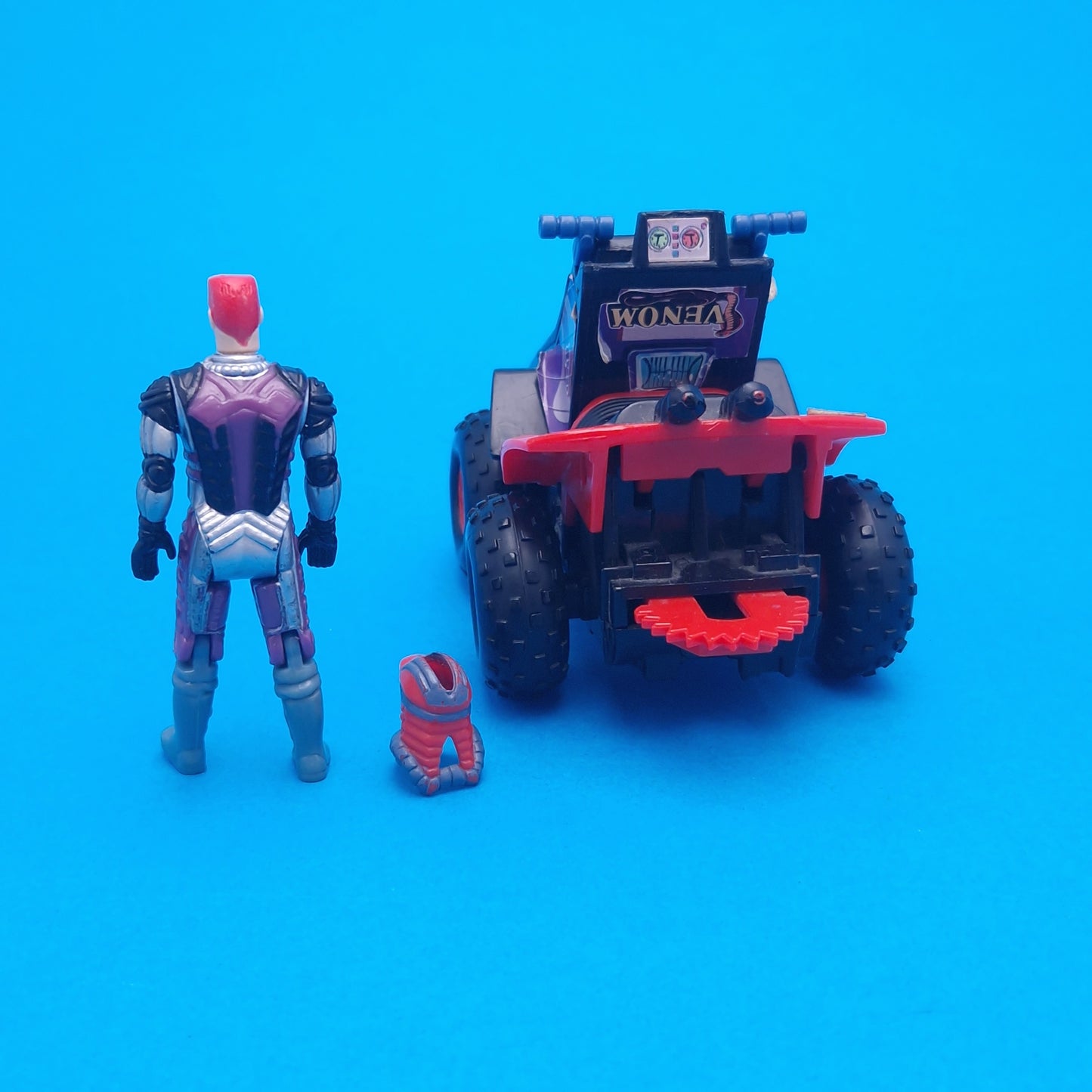 M.A.S.K ☆ IGUANA LESTER SLUDGE Vintage Figure Vehicle ☆ MASK Kenner 80s
