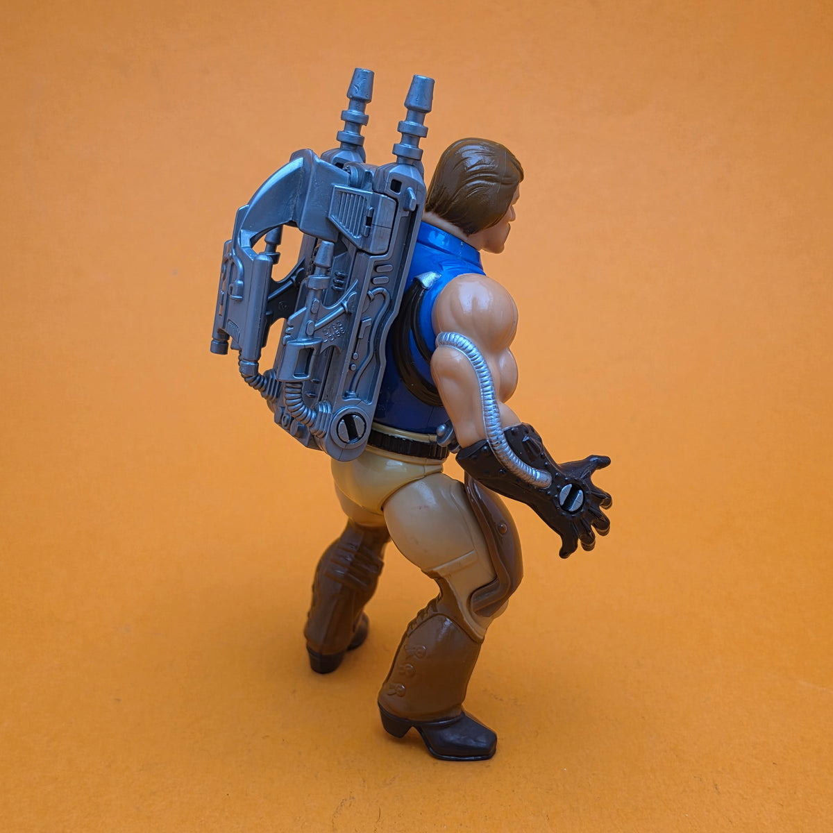 MASTERS OF THE UNIVERSE ☆ RIO BLAST Complete Vintage Figure ☆ MOTU Loose 80s Mattel