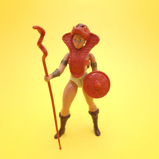 MASTERS OF THE UNIVERSE ☆ TEELA Complete Vintage Figure ☆ MOTU Loose 80s Mattel Original