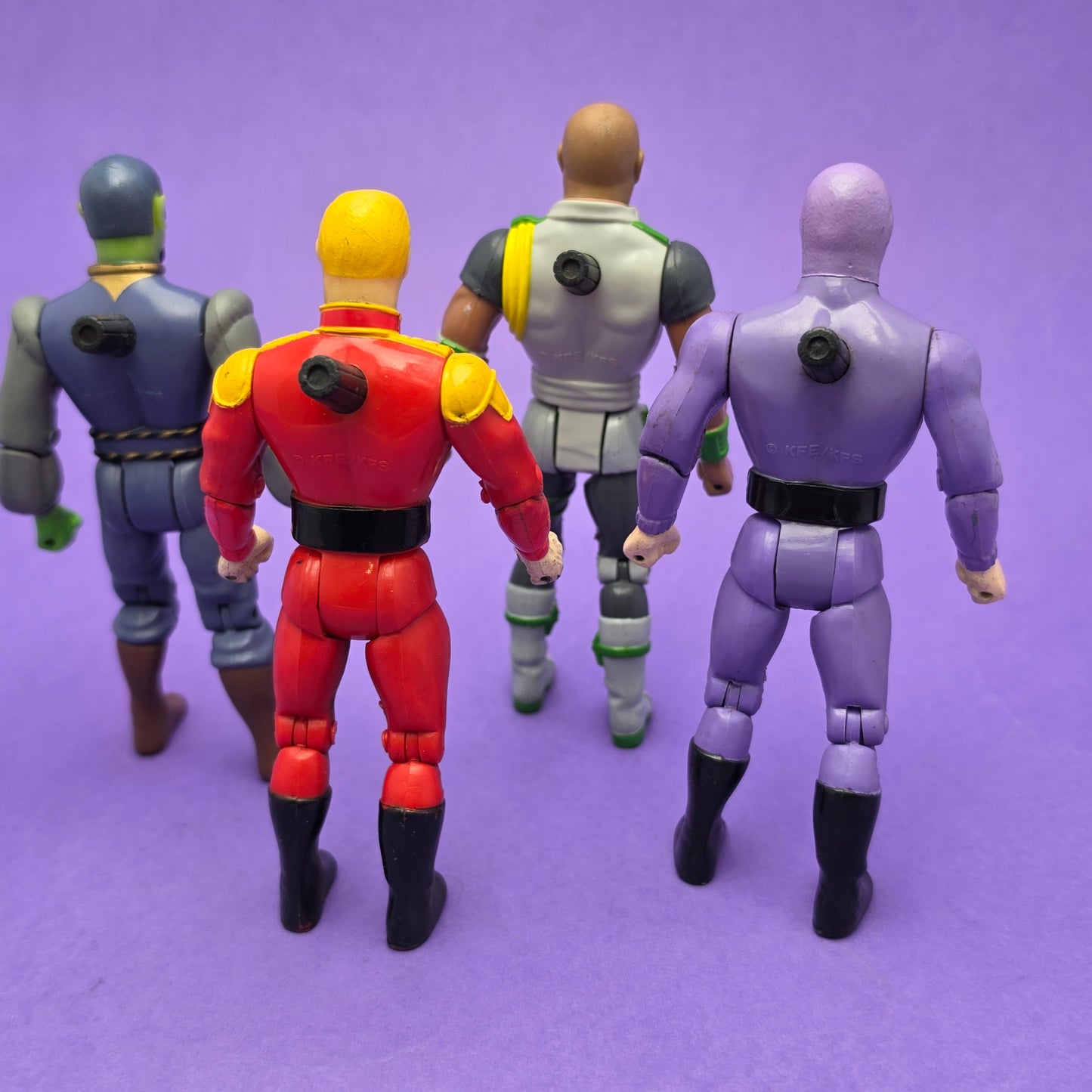 DEFENDERS OF THE EARTH ☆ FLASH GORDON PHANTOM Bundle Vintage Figure ☆ 1985 Loose