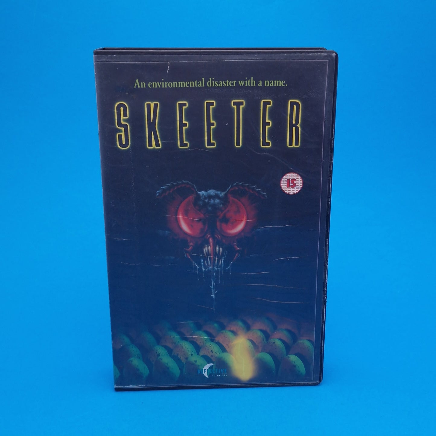 VHS Video ☆ SKEETER ☆ 90s Big Box Ex Rental Horror 15 Vintage