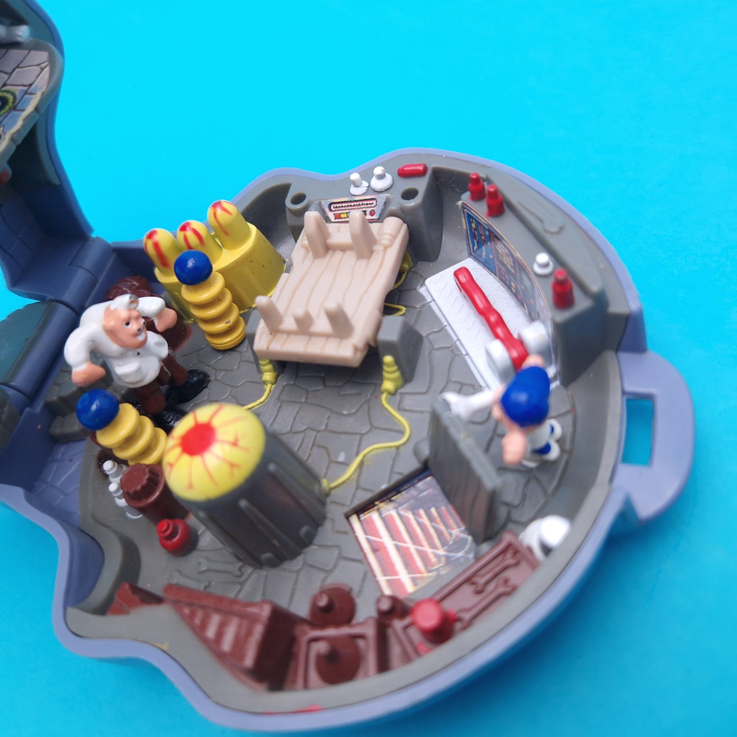 MIGHTY MAX ☆ SKULL DUNGEON Doom Zones Max Vintage Figure Playset ☆ Original