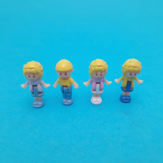 POLLY POCKET ☆ MERLIN STICKER BOOK FIGURES Vintage Figure ☆ Original 90s