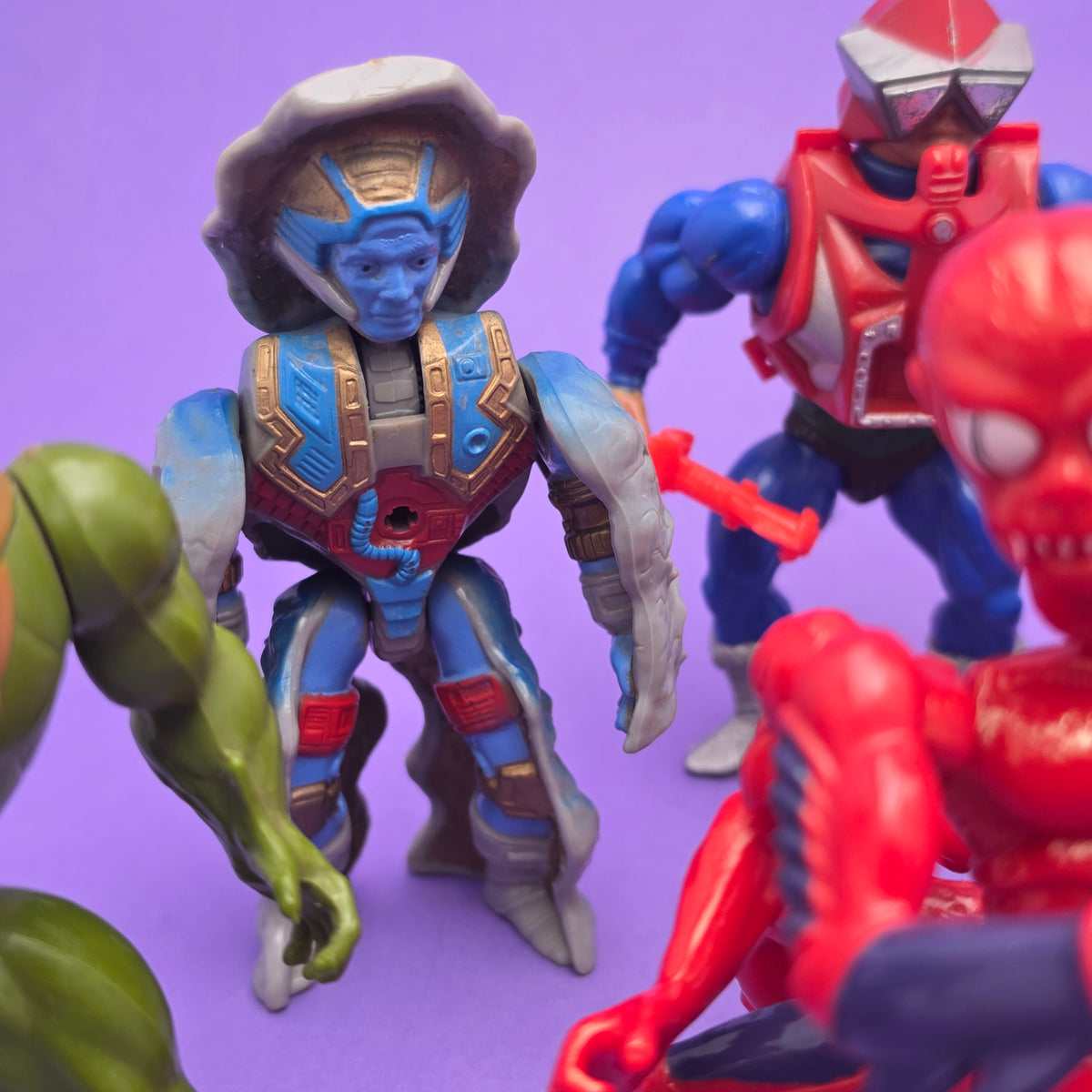 MASTERS OF THE UNIVERSE ☆ 6x Bundle MEKANECK MODULOK KOBRA KHAN JITSU TWO-BAD Vintage Figure ☆ MOTU 80s Mattel
