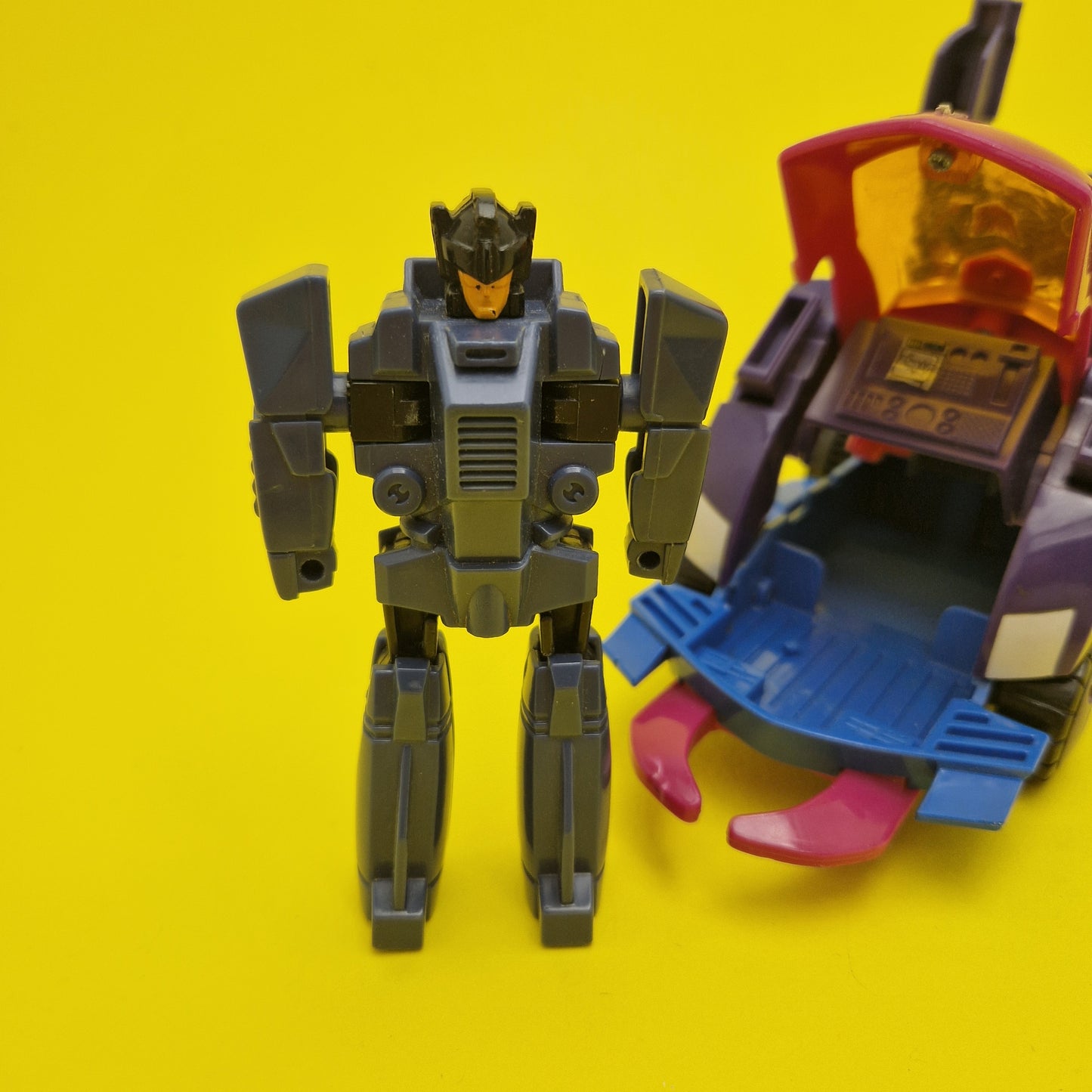 TRANSFORMERS G1 ☆ ROADGRABBER PRETENDER Figure ☆ Robot Vintage Original 1988