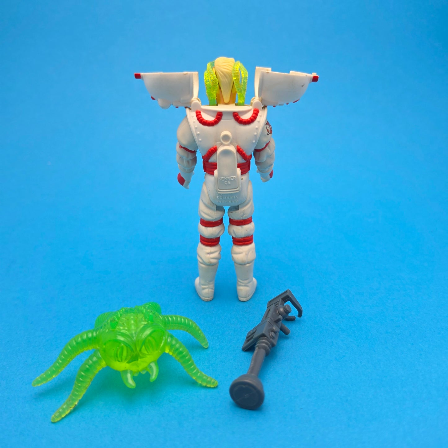 GHOSTBUSTERS ☆ EGON SUPER FRIGHT FEATURES Vintage Figure ☆ Loose 80s Kenner Complete