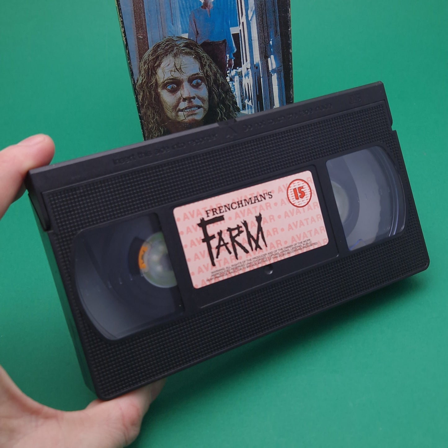VHS Video ☆ FRENCHMANS FARM ☆ 80s Card Sleeve Horror 15 Vintage