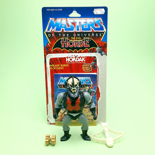 MASTERS OF THE UNIVERSE ☆ BUZZ SAW HORDAK Vintage Figure ☆ MOTU 80s Mattel