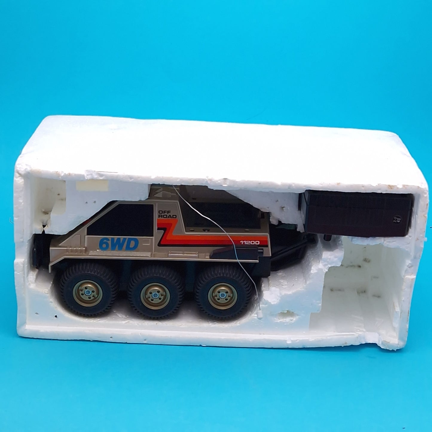 NIKKO ☆ MAMMOTH R/C Car 1983 BOXED 6WD Off-Road 1/18th Spares Repairs ☆ Vintage Controller