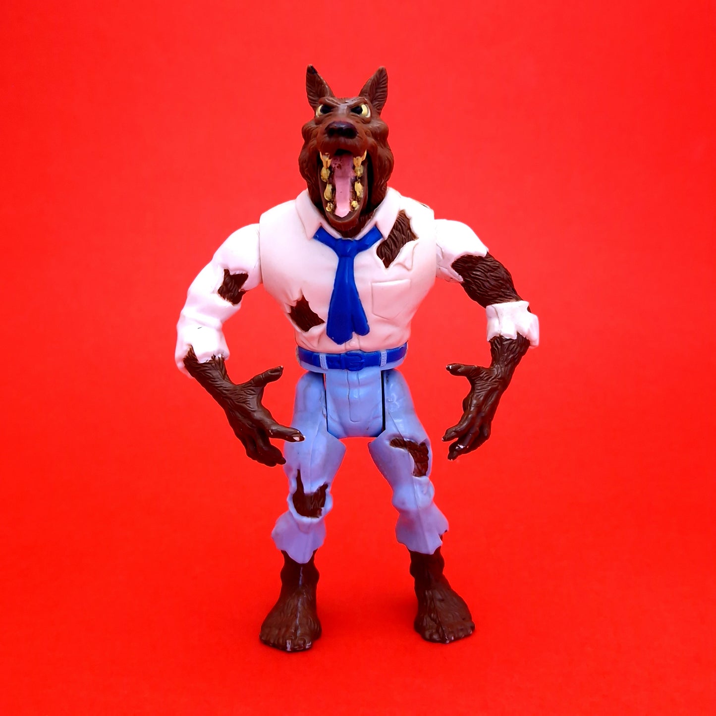 GHOSTBUSTERS ☆ WOLFMAN WEREWOLF Vintage Figure ☆ Loose 80s Kenner