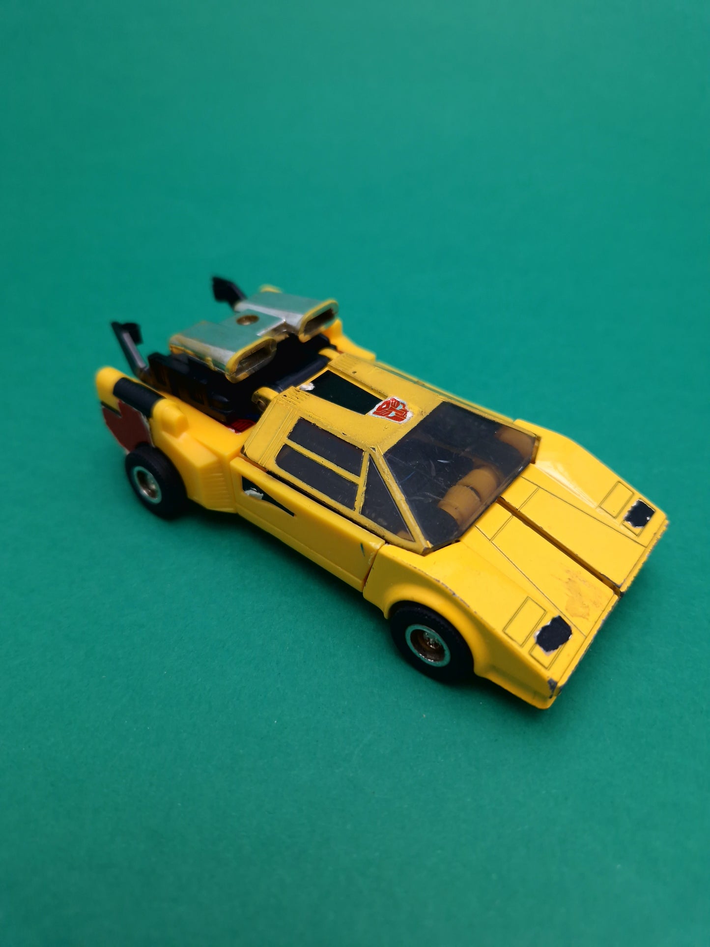 TRANSFORMERS G1 ☆ SUNSTREAKER Autobot Car Figures ☆ 1984 Robot Vintage Hasbro