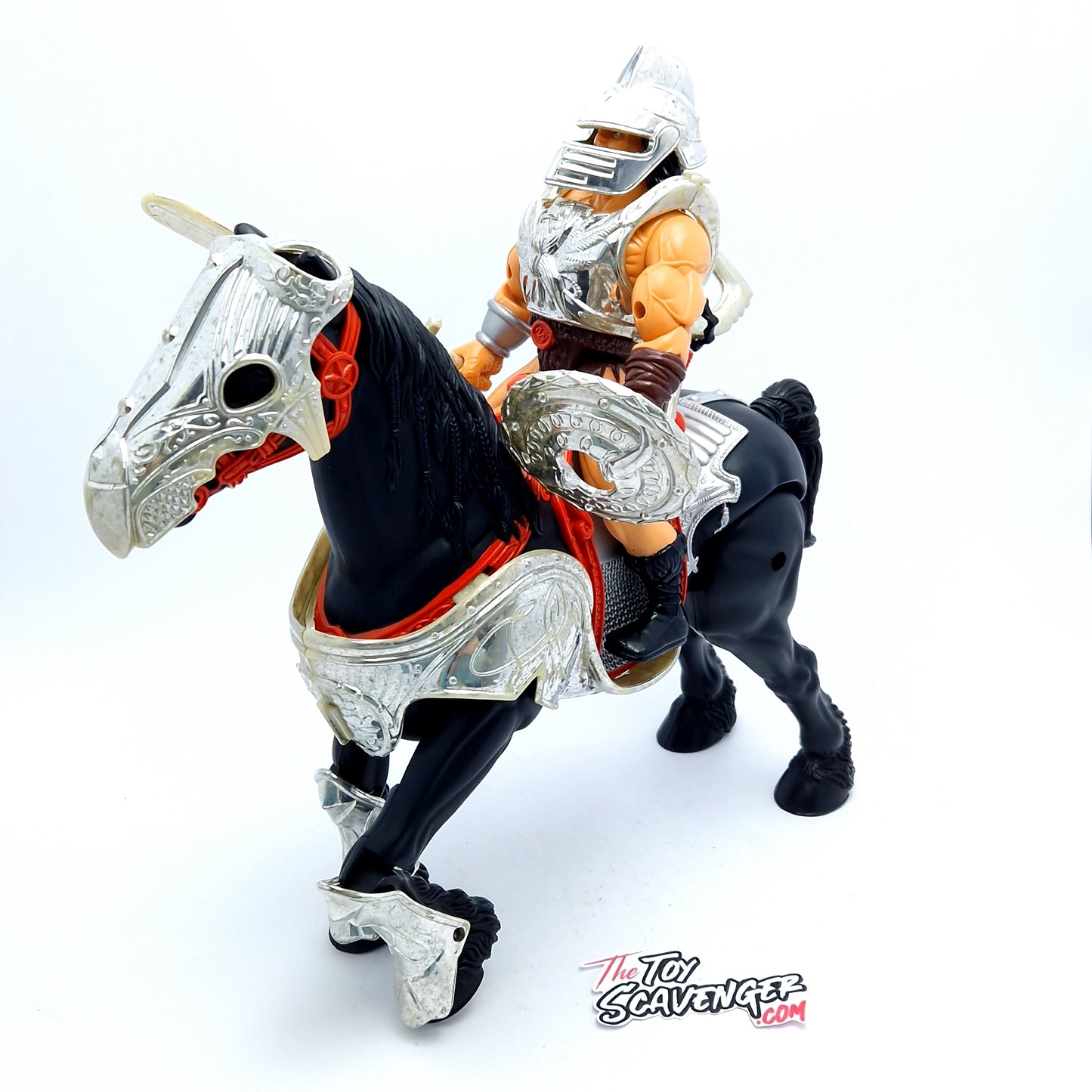 CONAN THE ADVENTURER ☆ CONAN ZULA THUNDER Battle Stallion Horse Vintage Action Figure ☆ Hasbro 90s Loose