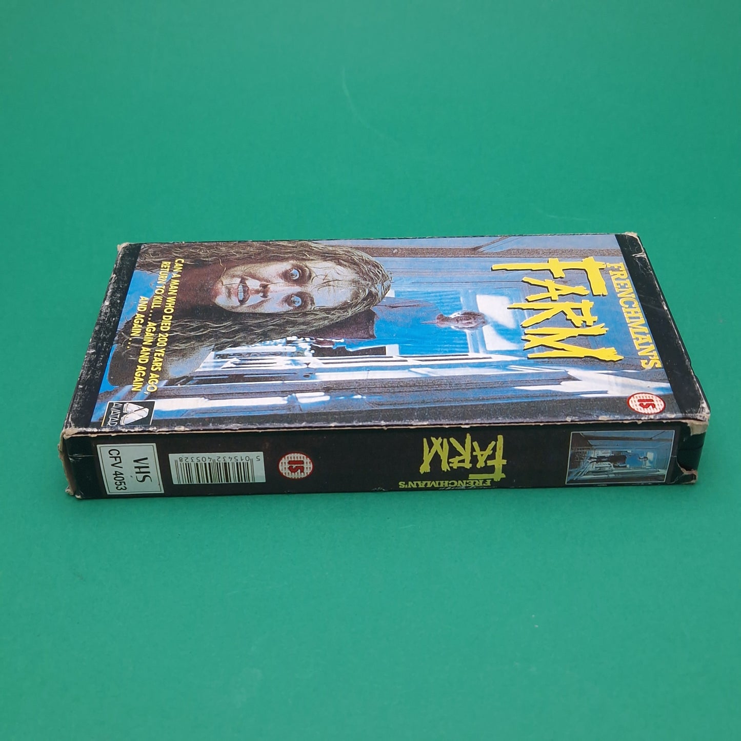 VHS Video ☆ FRENCHMANS FARM ☆ 80s Card Sleeve Horror 15 Vintage