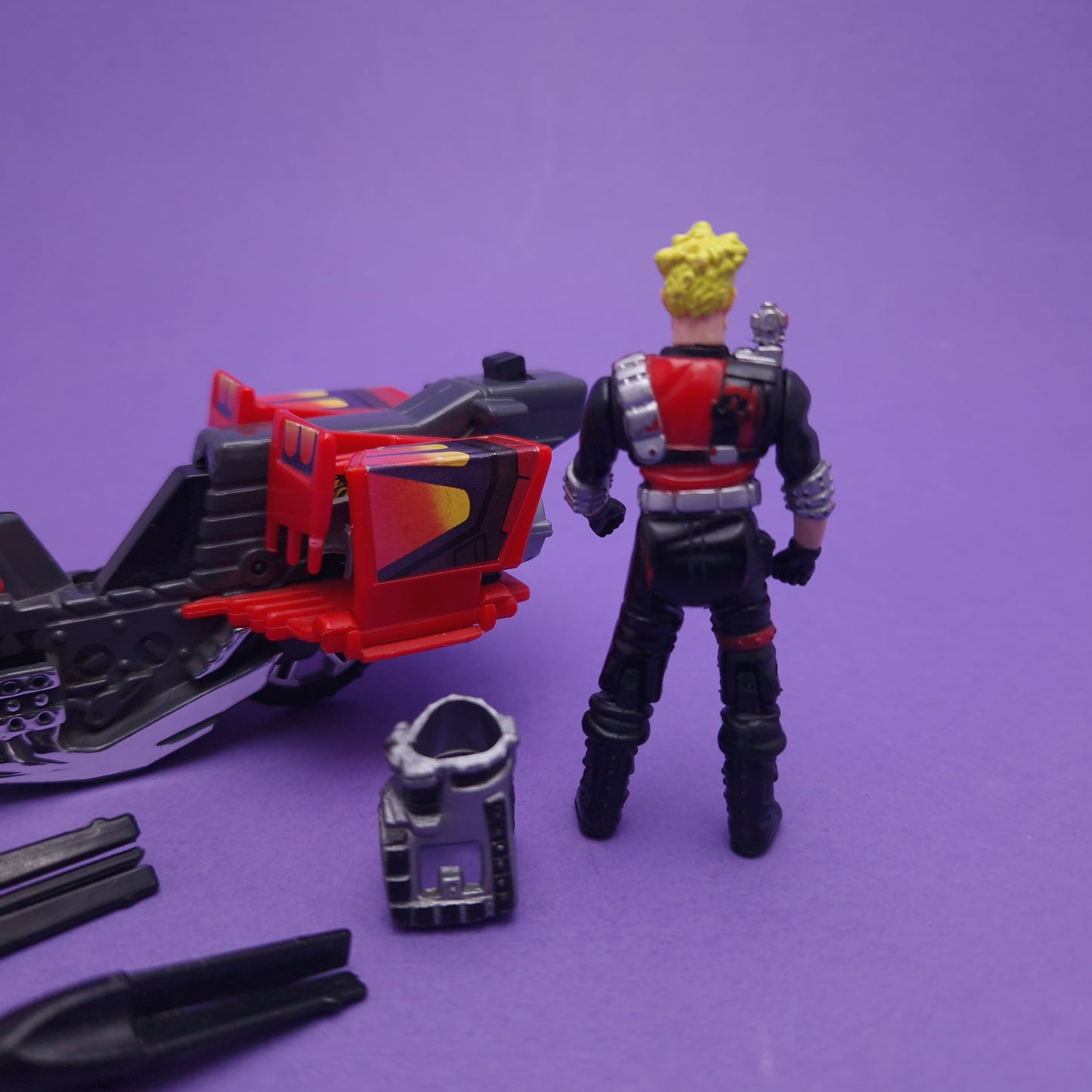 M.A.S.K ☆ FLOYD MALLOY VAMPIRE Vintage Figure Vehicle ☆ Complete MASK Kenner 80s