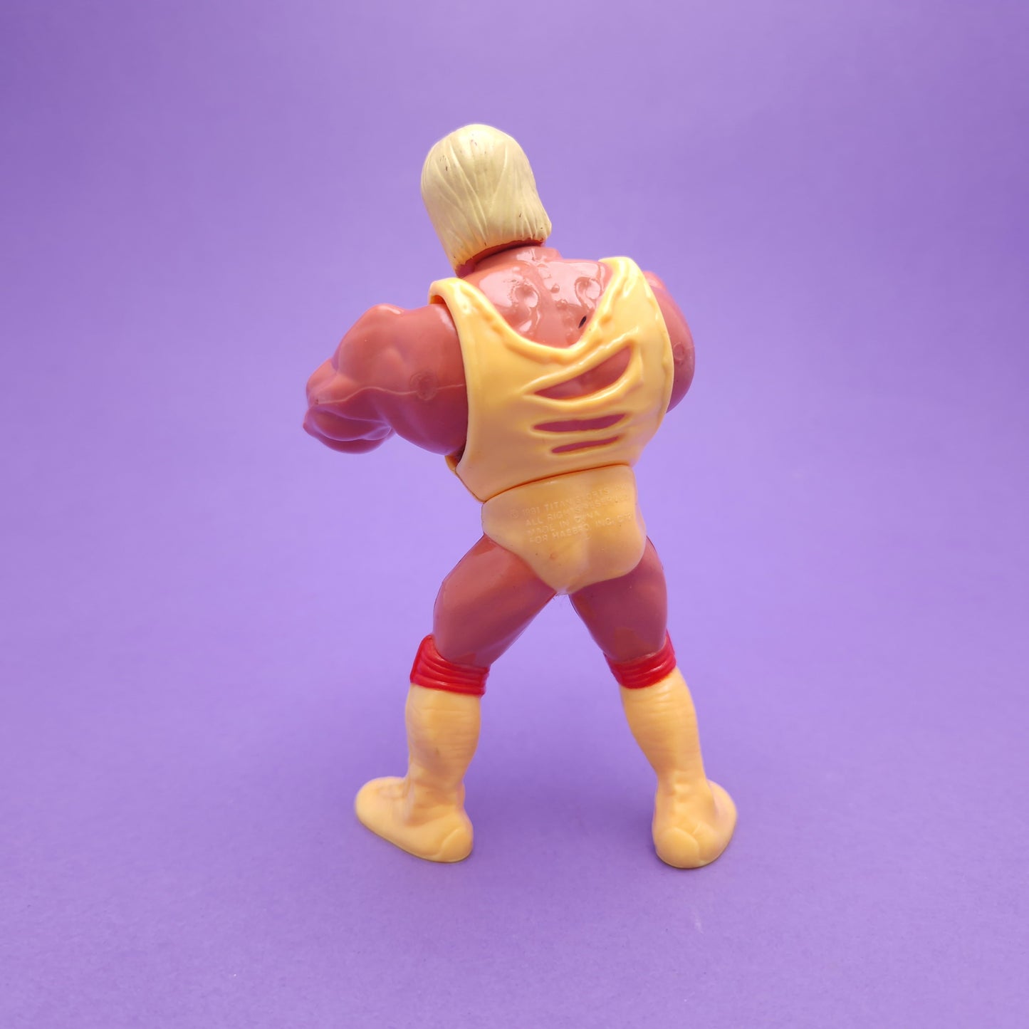 WWF HASBRO ☆ HULK HOGAN Bear Hug Vintage Wrestling Figure ☆ Original 90s Series 2