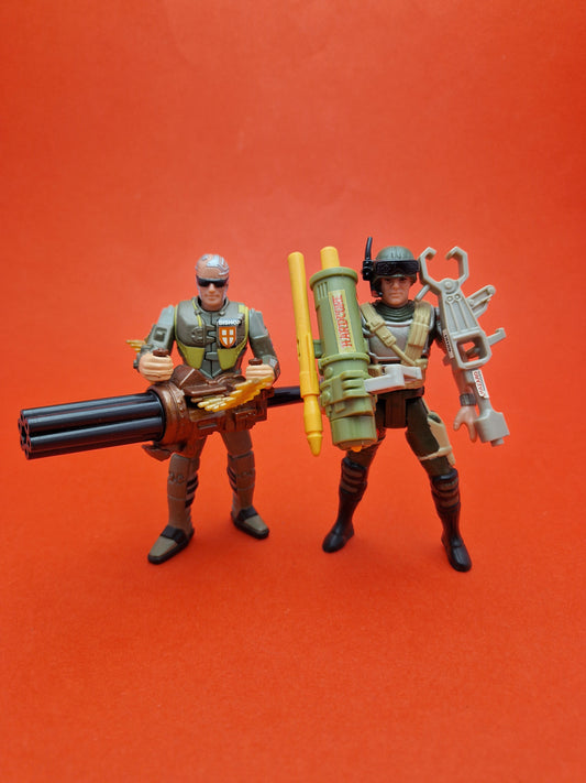 ALIENS ☆ Space Marine BISHOP & HICKS Vintage Action Figure ☆ Loose 90s Kenner