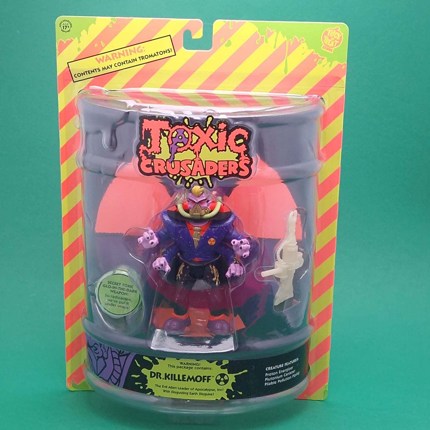 TOXIC CRUSDERS ☆ DR KILLEMOFF Action Figure ☆ Avenger 5 inc Boxed Trick or Treat Studios 2024