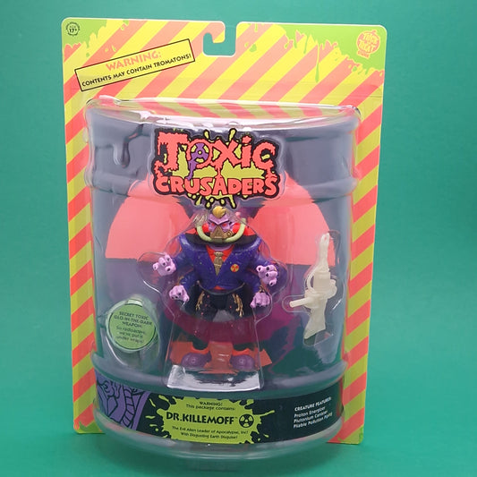 TOXIC CRUSDERS ☆ DR KILLEMOFF Action Figure ☆ Avenger 5 inc Boxed Trick or Treat Studios 2024