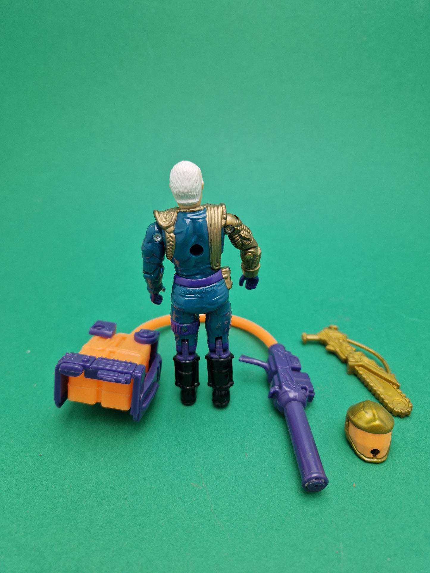 GI JOE ☆ Eco-Warriors CESSPOOL Action Figure Bio Card ☆ Action Force Hasbro 1991