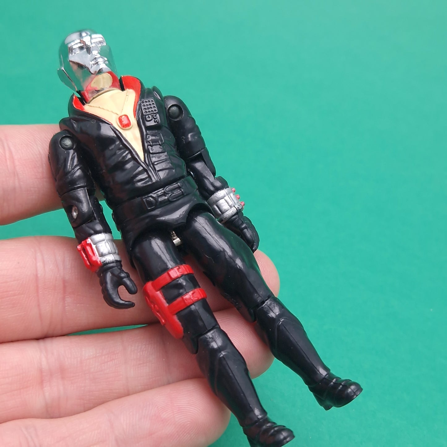 GI JOE ☆ DESTRO Action Figure ☆ Action Force Hasbro 1988 Palitoy
