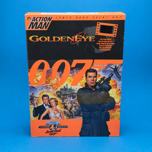 ACTION MAN ☆ JAMES BOND GOLDENEYE Figure Doll ☆ Vintage HASBRO SEALED BOXED 90's