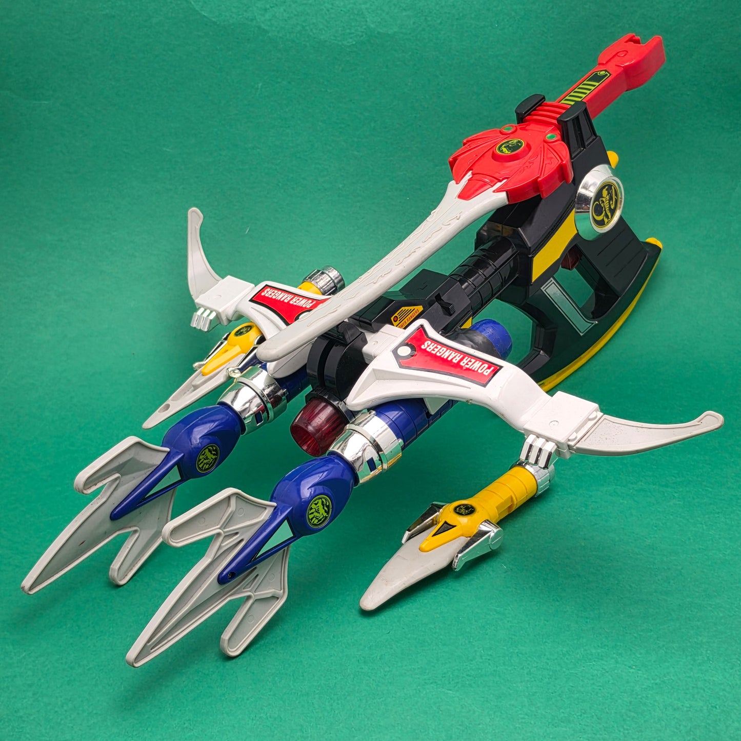POWER RANGERS MIGHTY MORPHIN ☆ BLASTER 5 IN 1 Playset ☆ Original 90s Bandai