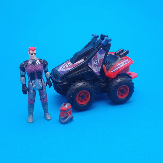 M.A.S.K ☆ IGUANA LESTER SLUDGE Vintage Figure Vehicle ☆ MASK Kenner 80s