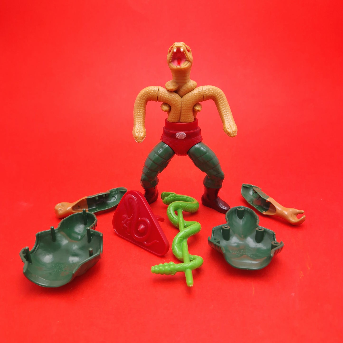 MASTERS OF THE UNIVERSE ☆ KING HISS Vintage Figure ☆ MOTU Loose 80s Mattel