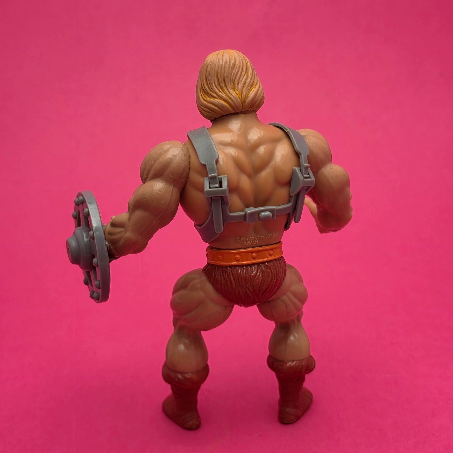 MASTERS OF THE UNIVERSE ☆ HE-MAN & BATTLE CAT Complete Vintage Figure ☆ MOTU 80s Mattel