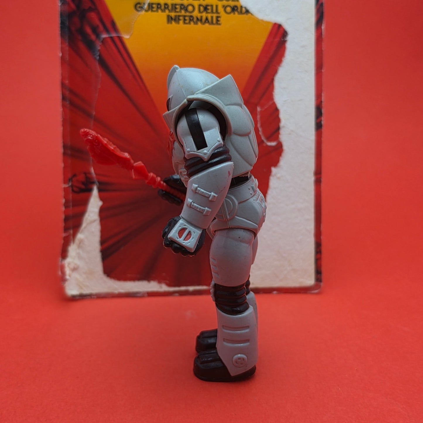 MASTERS OF THE UNIVERSE ☆ HORDE TROOPER Vintage Figure ☆ Staff MOTU 80s Mattel